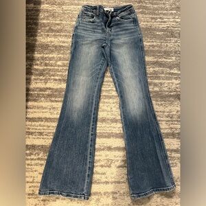 Flying Monkey Flare Leg Jeans, Size 26